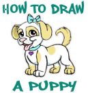 How to Draw a puppy Face