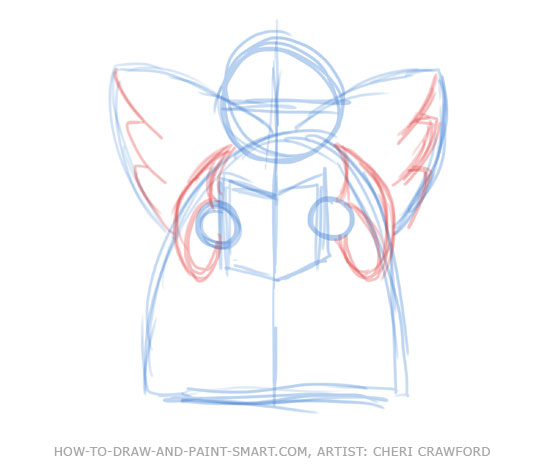 Angel Drawing 6