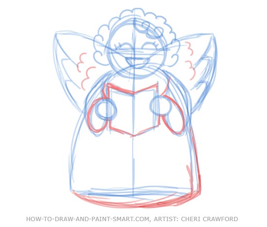 Angel Drawing 9