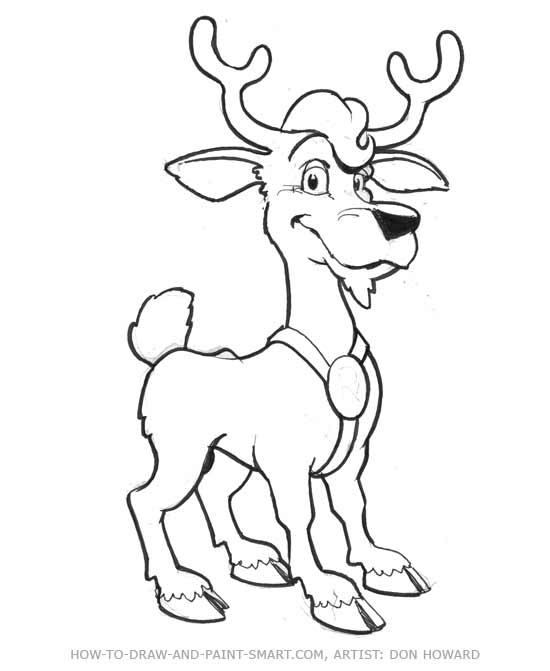 Cartoon Deer 6