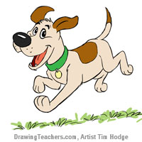 Cartoon dog Drawing