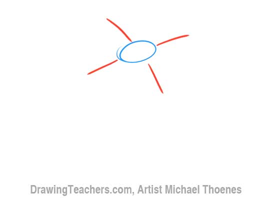 How to Draw a Cartoon Flower 3