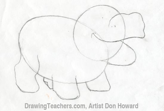 Cartoon Hippo 2