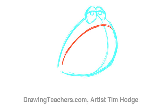 How to Draw a Cartoon frog 3