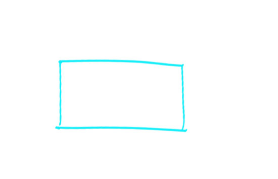 How to Draw a Box Step 1
