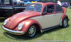 VW Beetle Pictures to Draw