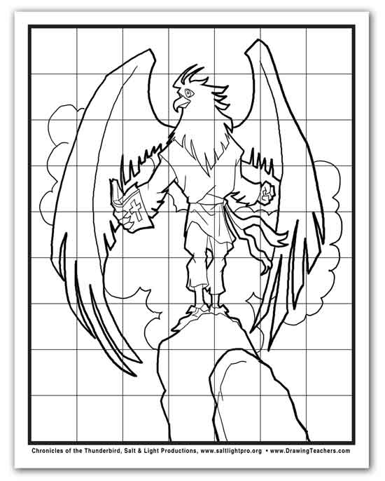 How to Draw a Cartoon Eagle - Elijah