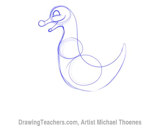 How to Draw Dragon for Kids 3