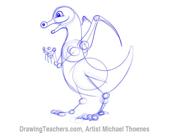 How to Draw Dragon for Kids 6