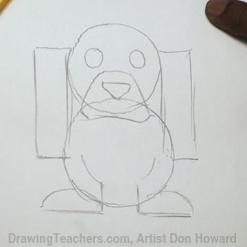 How to Draw a Hound Dog 5