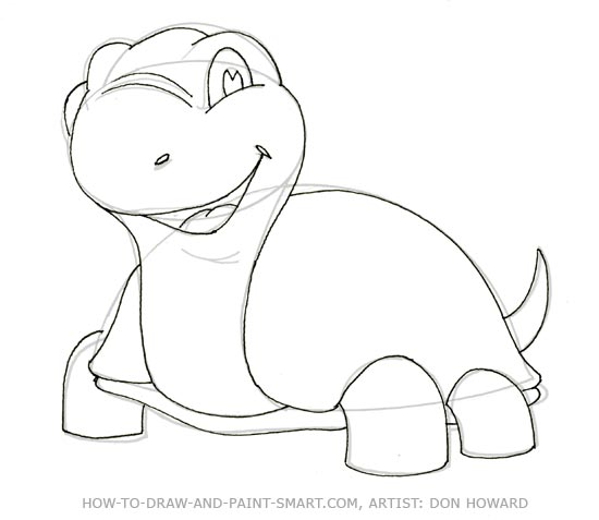 How to Draw a Teddy Bear Step 5
