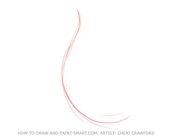 How to Draw Mermaids Drawing 1