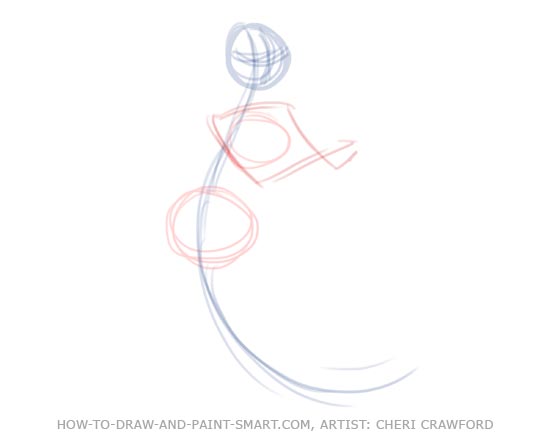 How to Draw Mermaids Drawing 3