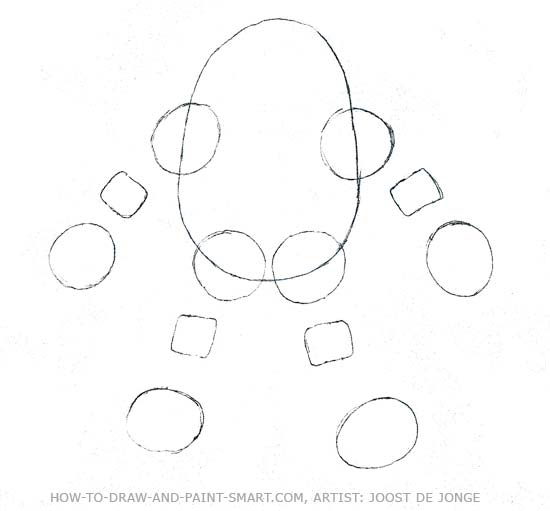 How to Draw Robots Step 2