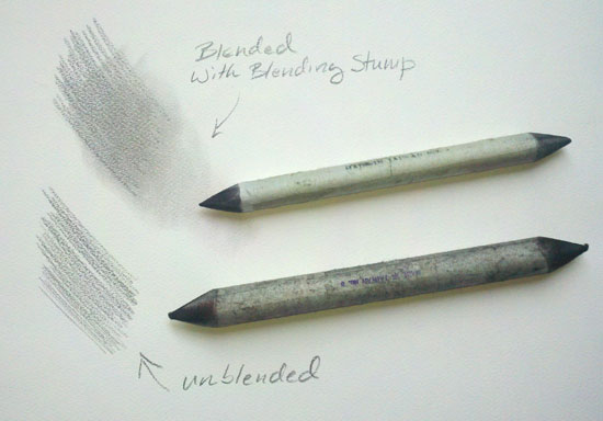 Blending Stump for Blending Pencil