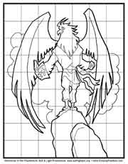 How to Draw  aCartoon Eagle Elijah