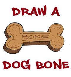 Dog Bone Drawing Lesson