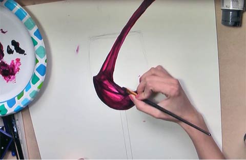 Paint Wine - Adding Depth