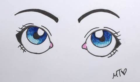 Cartoon Eye 08