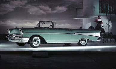 57 Chevy Bel Air Convertible