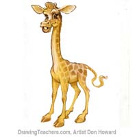 Cartoon Giraffe