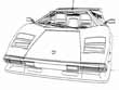 Lamborghini Countach Picture Front