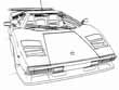 Lamborghini Countach Picture Front