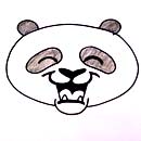 How to Draw a Panda Face