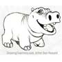 Cartoon Hippo