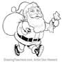 Cartoon Santa Claus